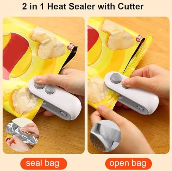 USB Rechargeable Handheld Mini Bag Sealer
