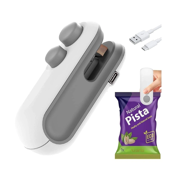 USB Rechargeable Mini Bag Sealer Heat Se...