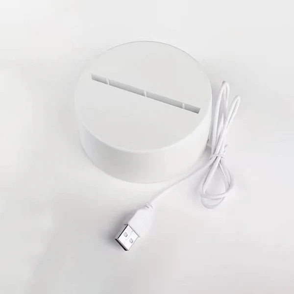 LED Acrylic Writing Message Board Night Lamp with Marker