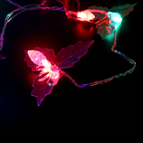Decorative LED Leaf String Light for Home Decoration 4 Meter