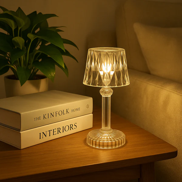 Battery Operated Decorative LED Mini Table Lamps Set of 3