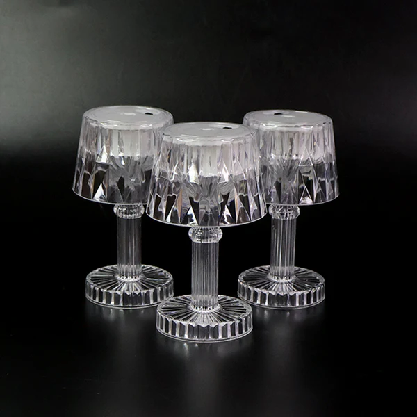 Battery Operated Decorative LED Mini Table Lamps Set of 3