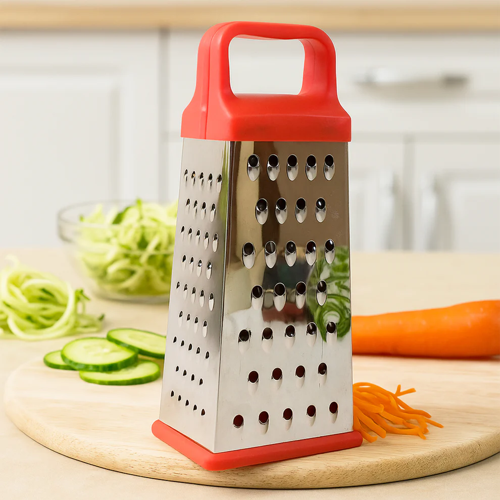 Supermom 5 in 1 Stainless Steel Grater Slicer