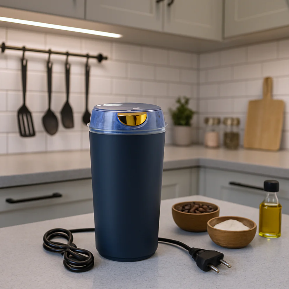 Portable 4 Blade Mini Grinder Blender fo...