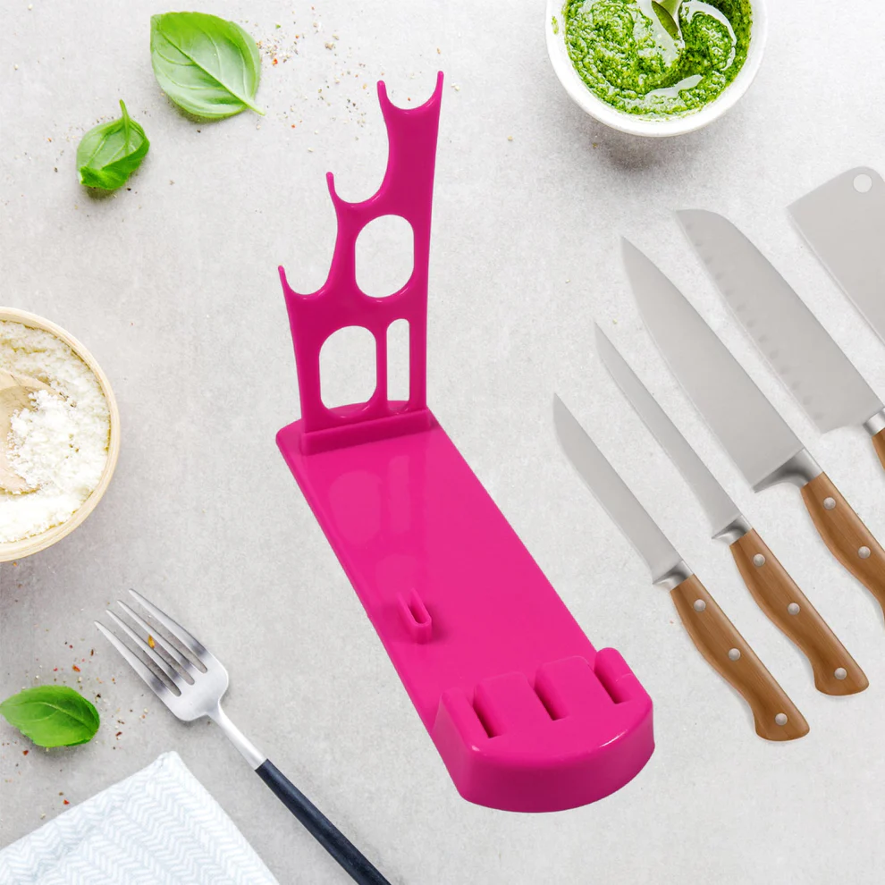 Plastic Kitchen Knife Stand Multifunctio...
