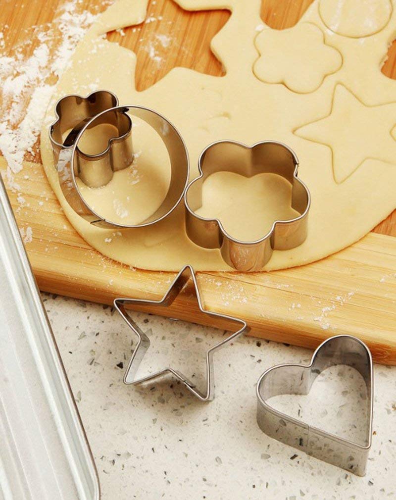 Stainless Steel Cookie Cutter Set 12 Shapes