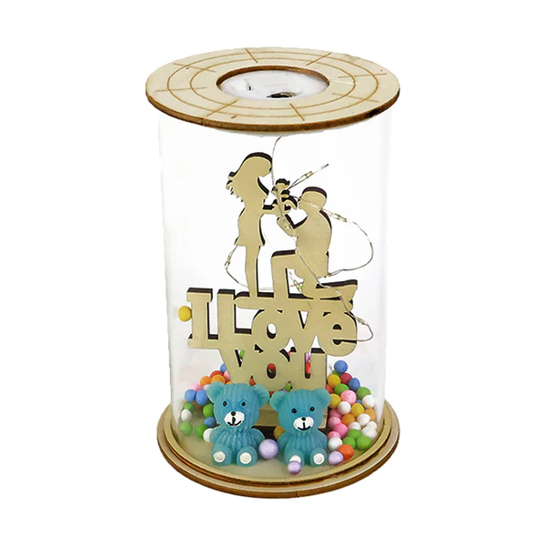Love You LED Decorative Light Showpiece for Gifting