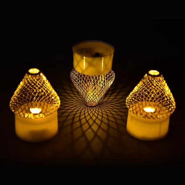 Premium LED Flameless Candle Lights Decorative Set of 4