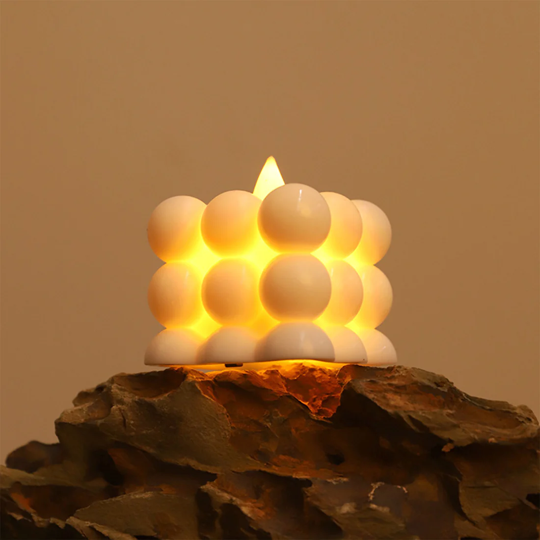 Decorative LED Bubble Candles (6 Pc / Set)
