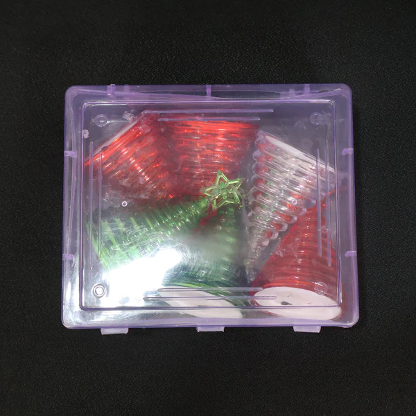 LED Christmas Tree Decorative Lights Set of 6 Pieces