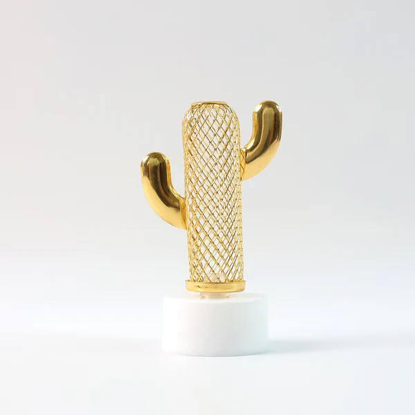 Decorative Cactus Shape Flameless LED Candles Set of 4