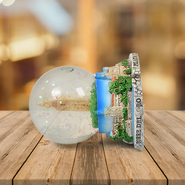 Decorative Snow Globe Showpiece for Desk Table Office Decor