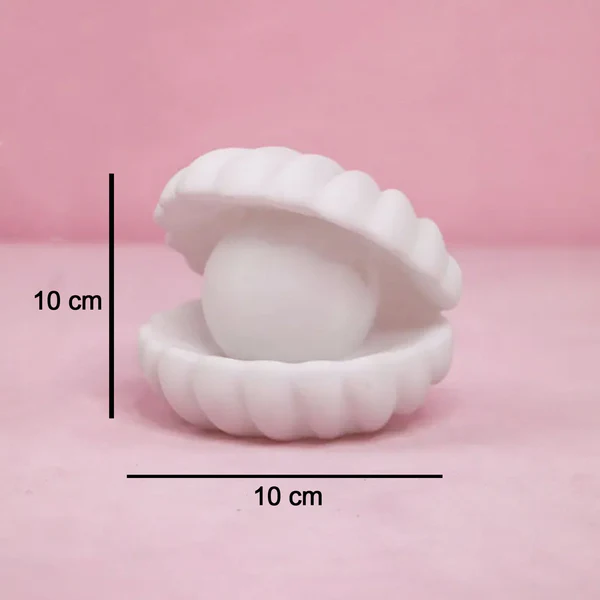 Pearl Shell Night Lamp Decorative Desk Light for Bedroom