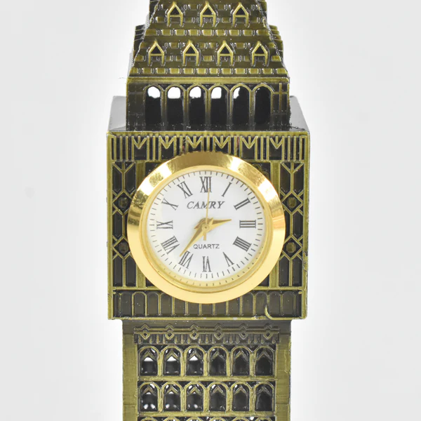 Big Ben London Clock Tower Miniature Metal Statue