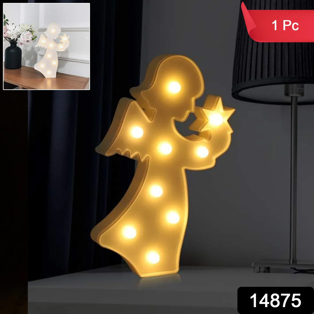 Angel Shape LED Decorative Night Light