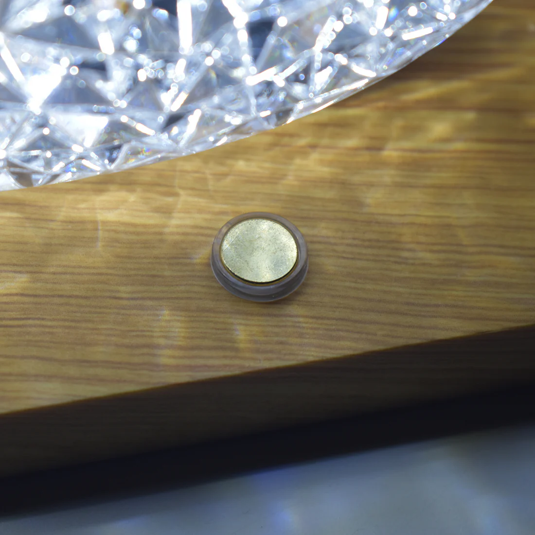 Duck Shape Crystal LED Lamp Photo Frame Night Lamp