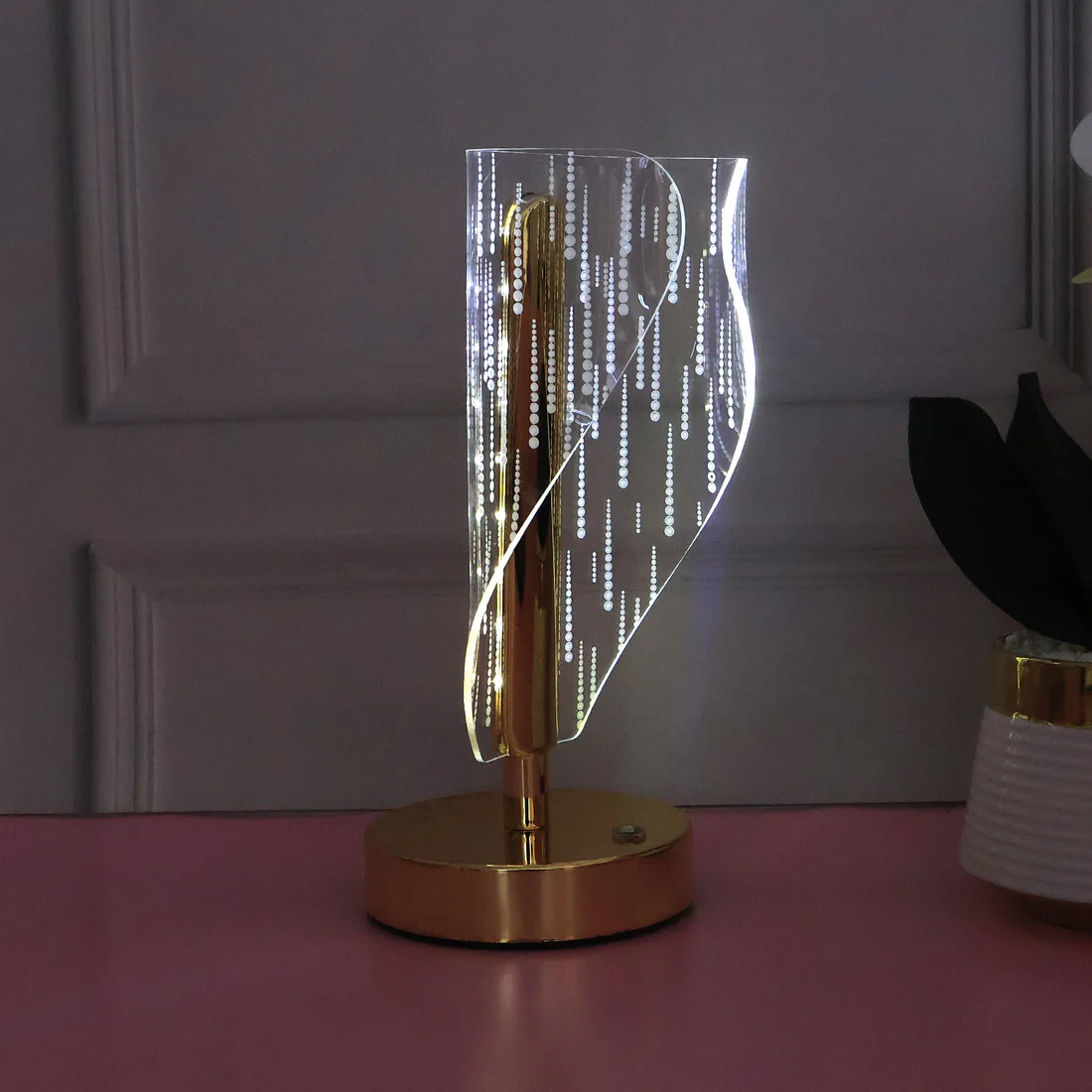 Modern Crystal LED Table Lamp