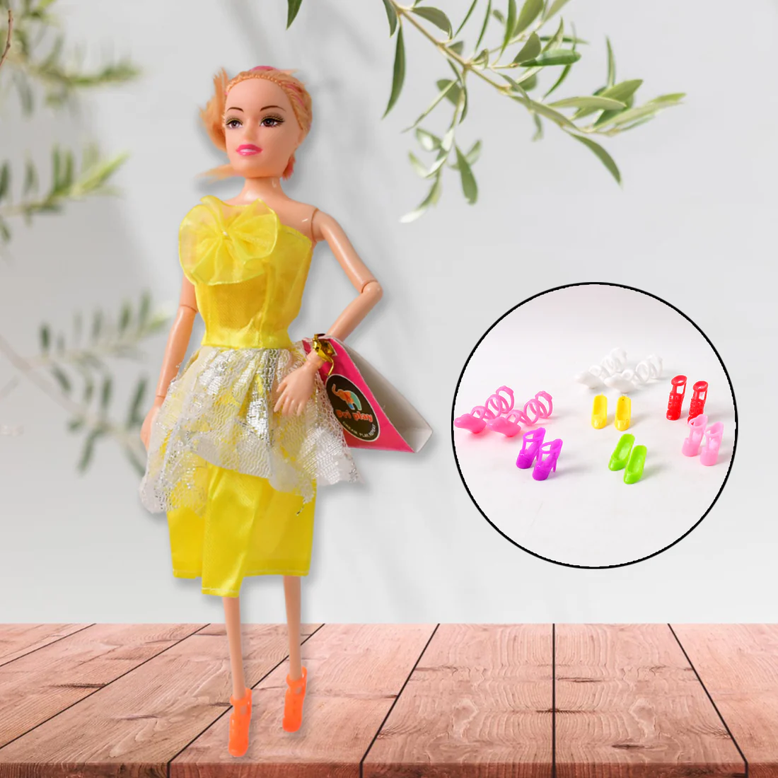 Fashion Doll with Baby Accessories Set