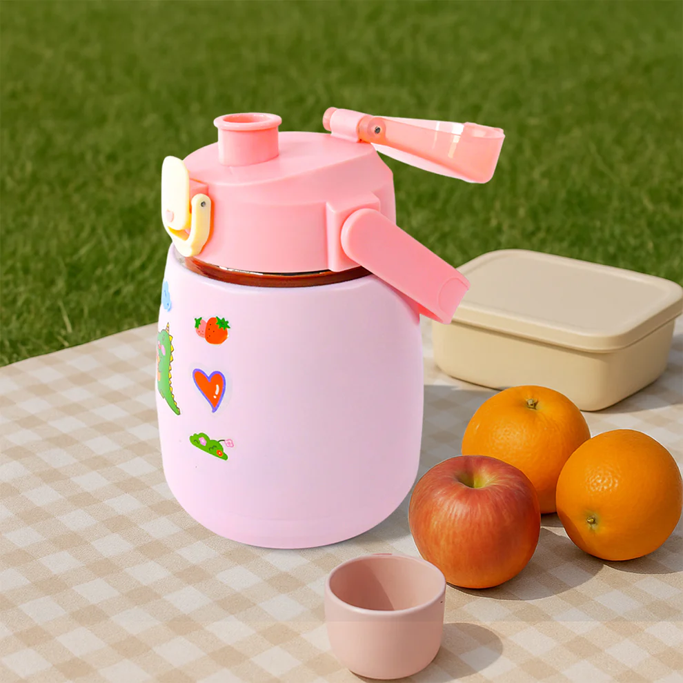 Stainless Steel Vacuum Bottle With Handle 700ml