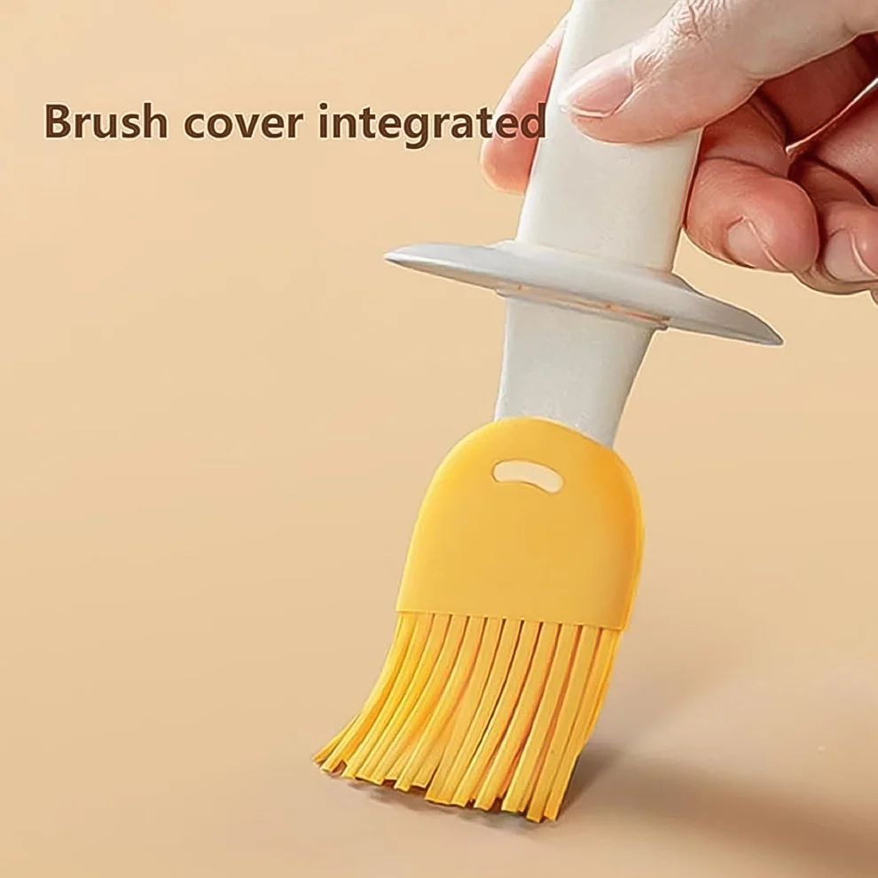 2 In 1 Oil Dispenser Bottle With Silicone Brush