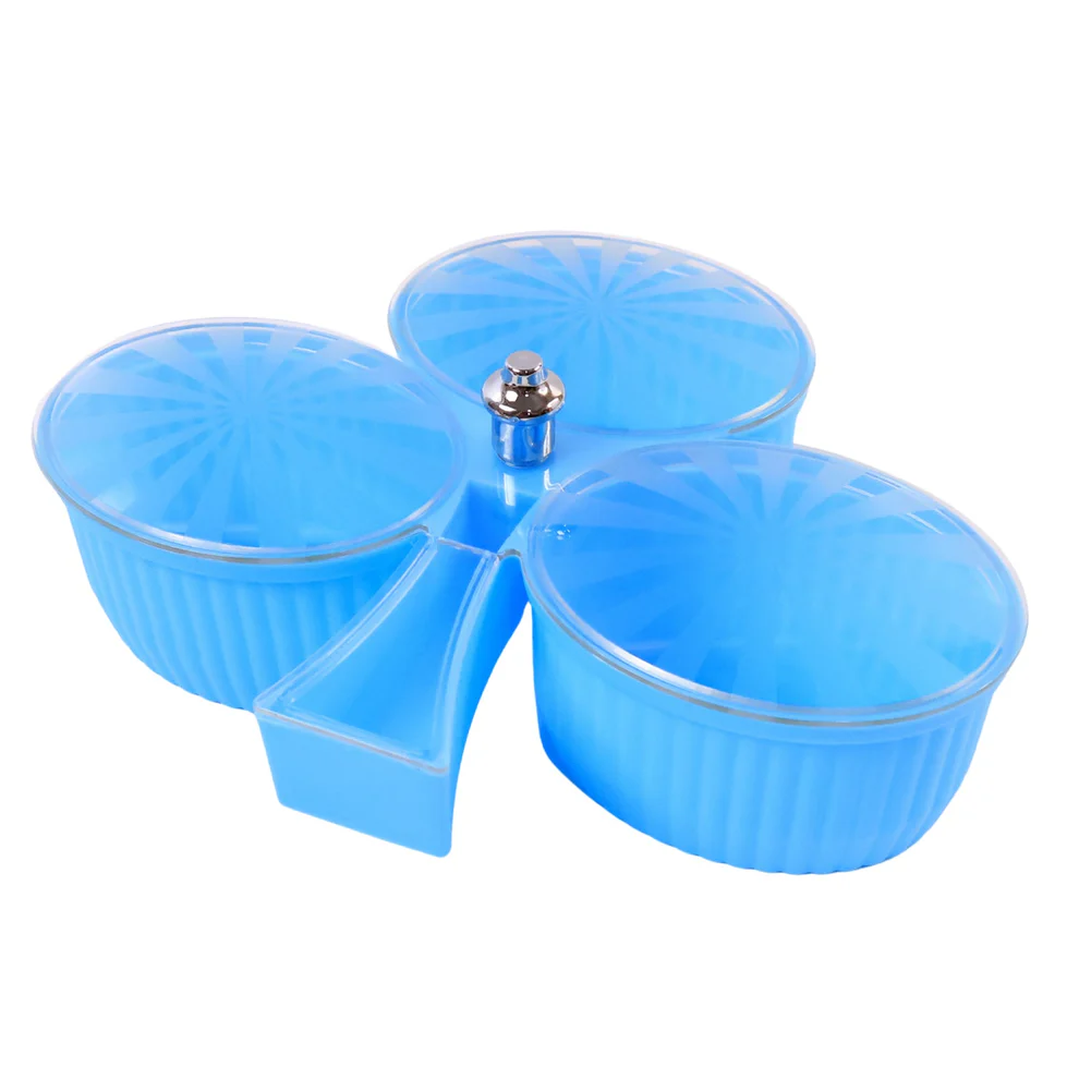 3 Compartment Revolving Dry Fruit Box