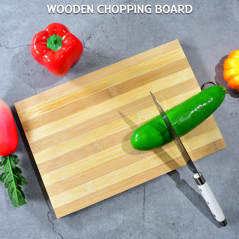 Natural Wooden Chopping Cutting Board BPA Free