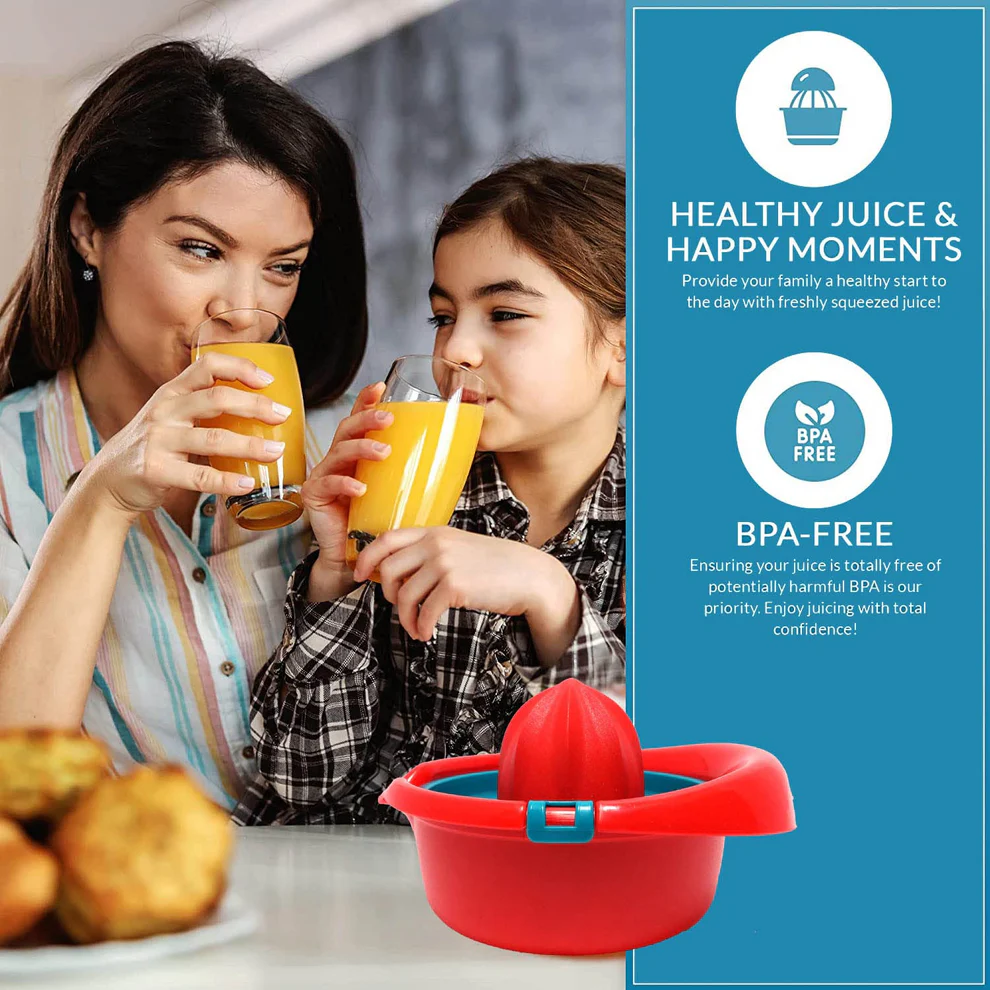 Hand Press Orange Juicer Machine 300 ml