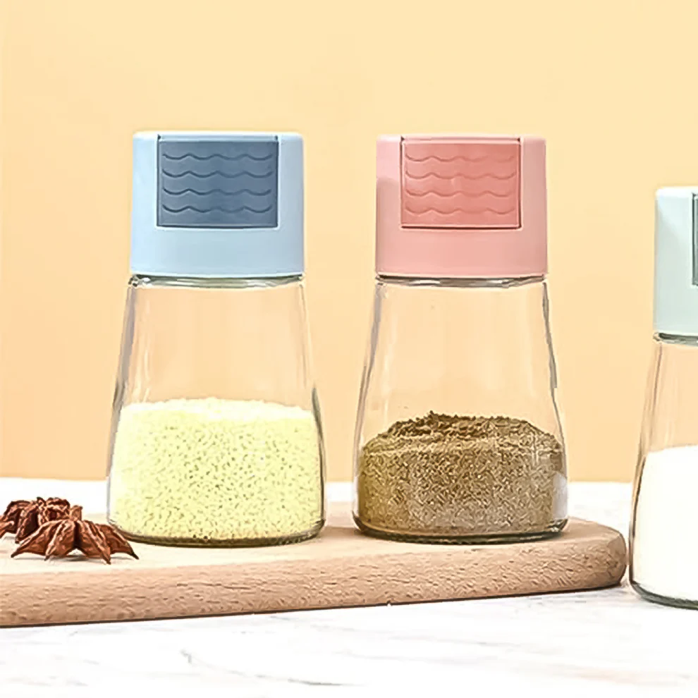 Glass Salt Dispenser with 0.5g Precision...