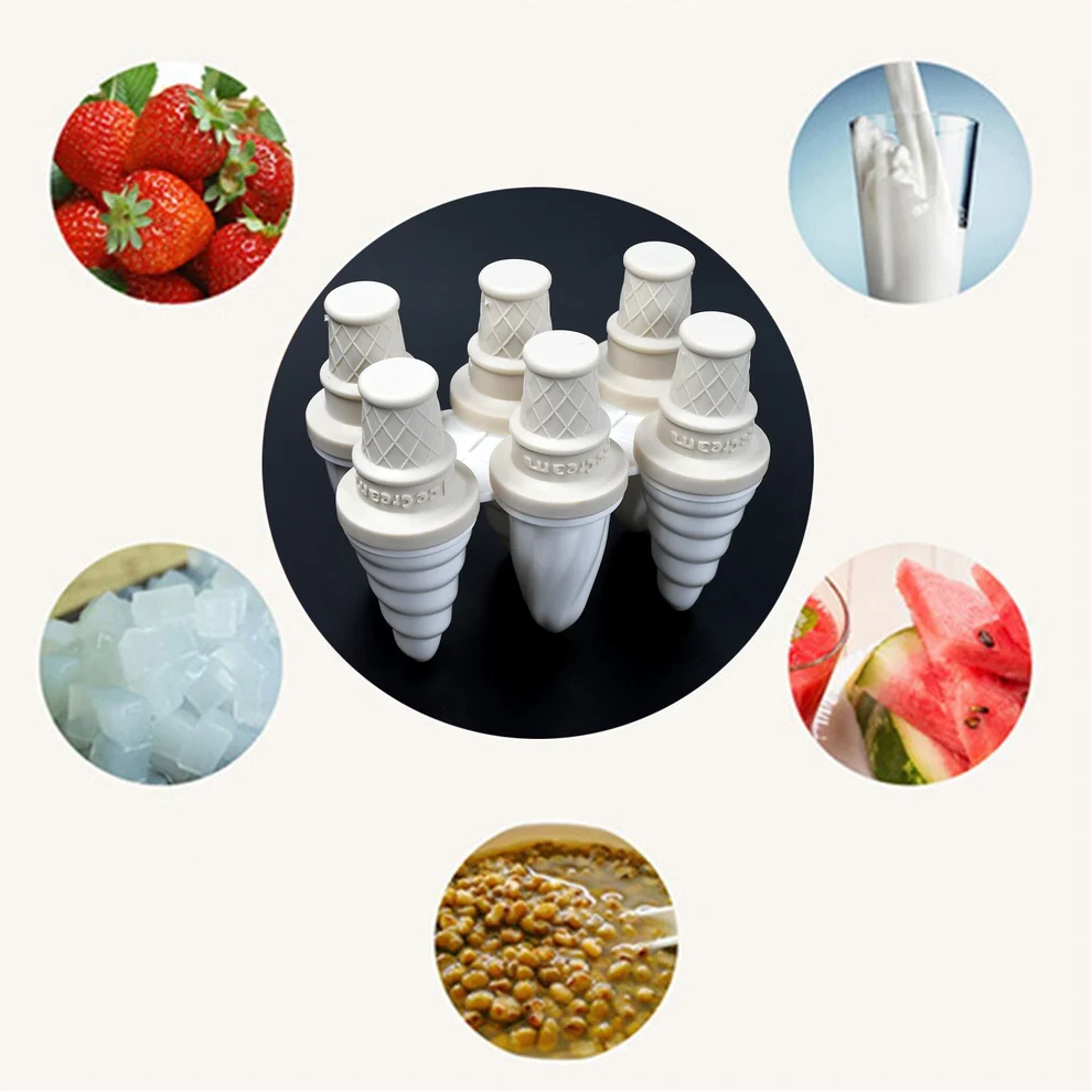 Ice Candy Maker Mold for Ice Cream Set 6 Pc