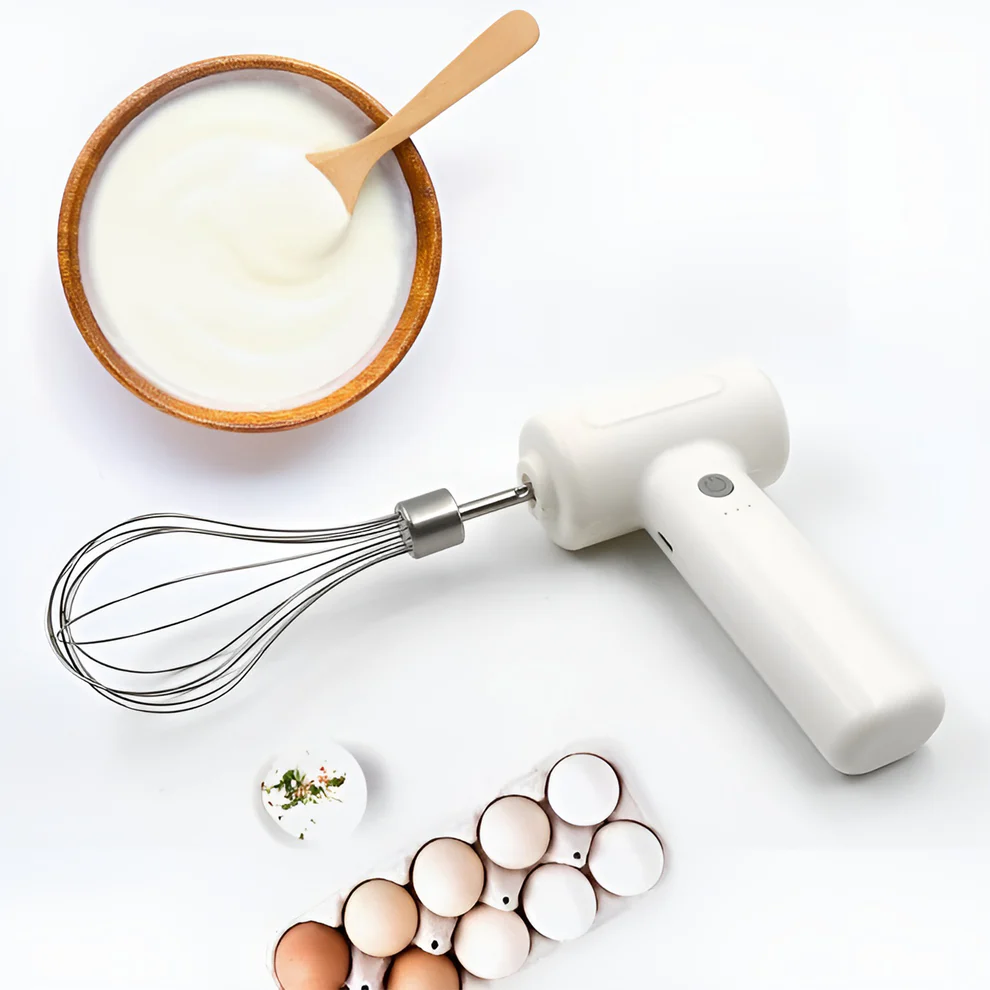 Cordless Electric Whisk Egg Beater Kitchen Tool