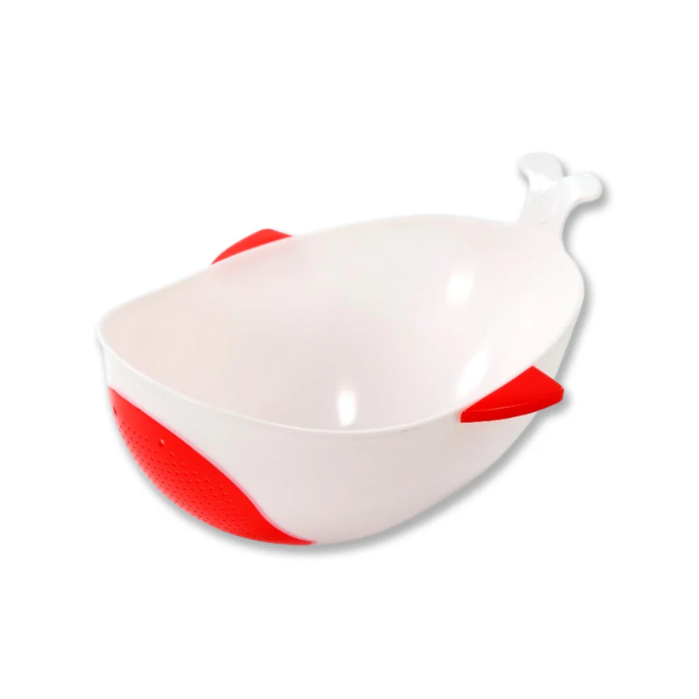 Plastic Washing Bowl And Strainer For Kitchen