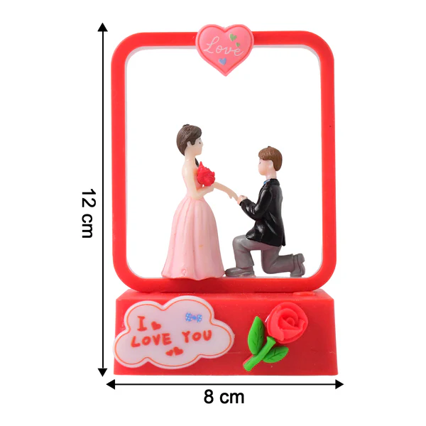 Romantic LED Love Couple Decorative Night Lamp Showpiece