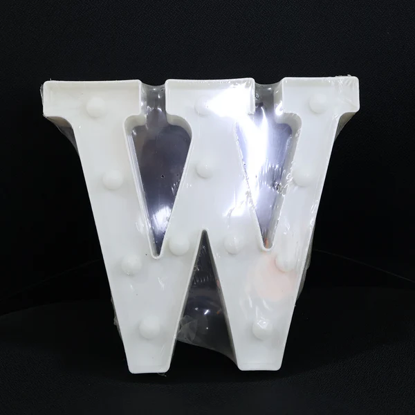 W Shape LED Decorative Night Light for Modern Home Decor
