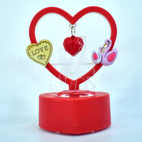 Heart Shaped Decorative Love Showpiece