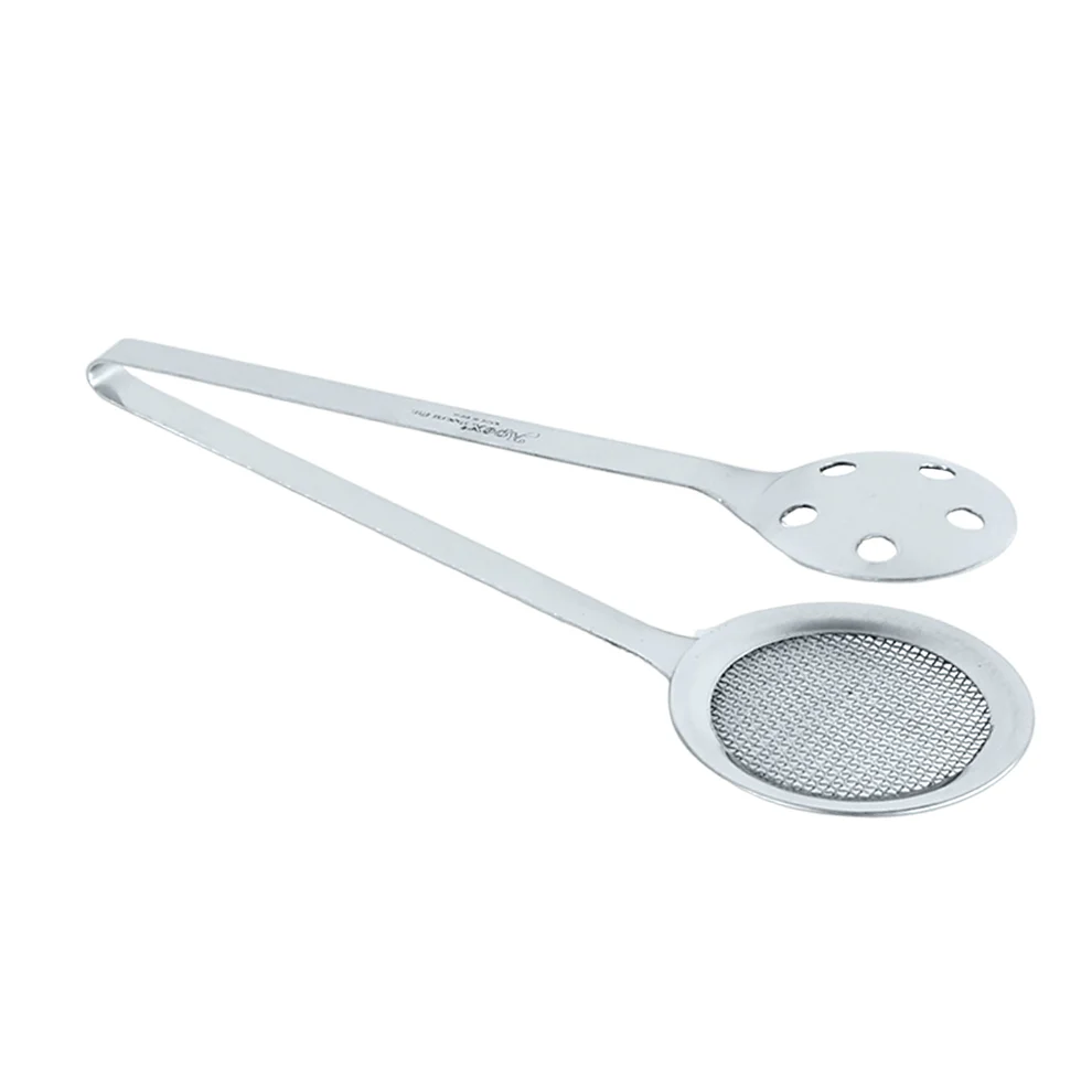 Apex Stainless Steel Skimmer Serving Tong Kitchen Tool