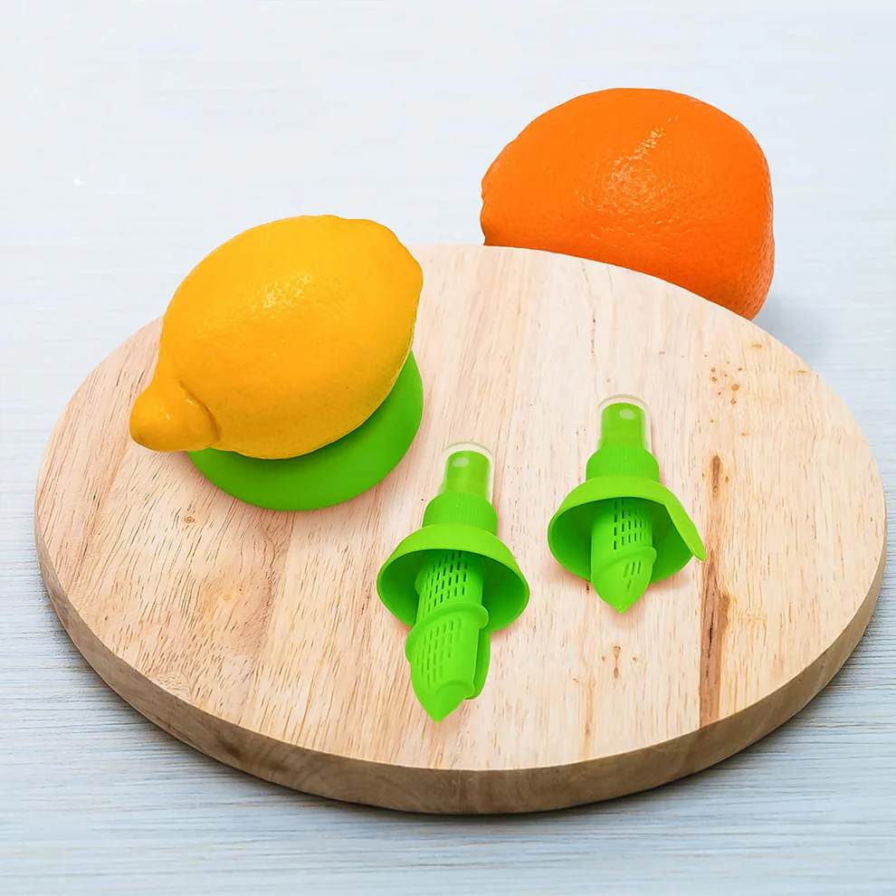 Creative Lemon Sprayer Citrus Juice Juicer Set 3 Pc
