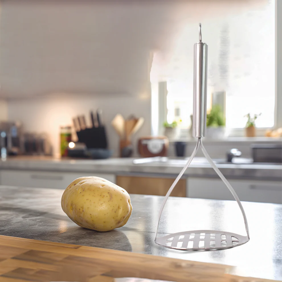 Supermom Stainless Steel Potato Masher with Handle