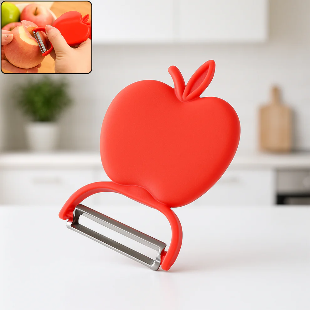Apple Shaped Folding Vegetable Fruit Pee...
