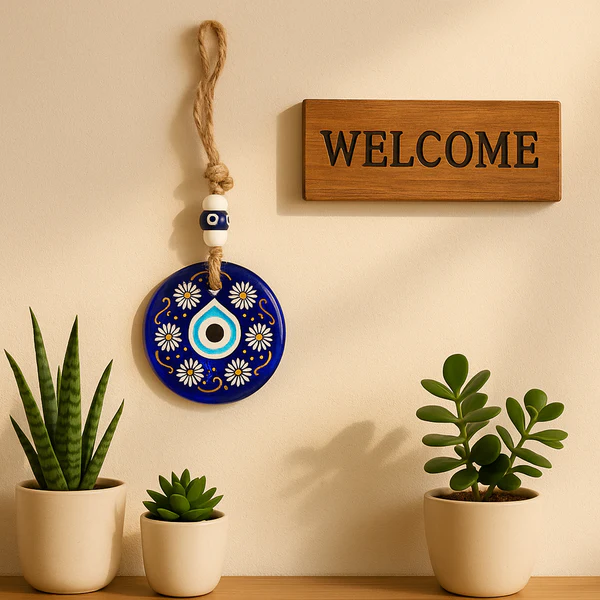 Decorative Evil Eye Wall Hanging Nazar W...