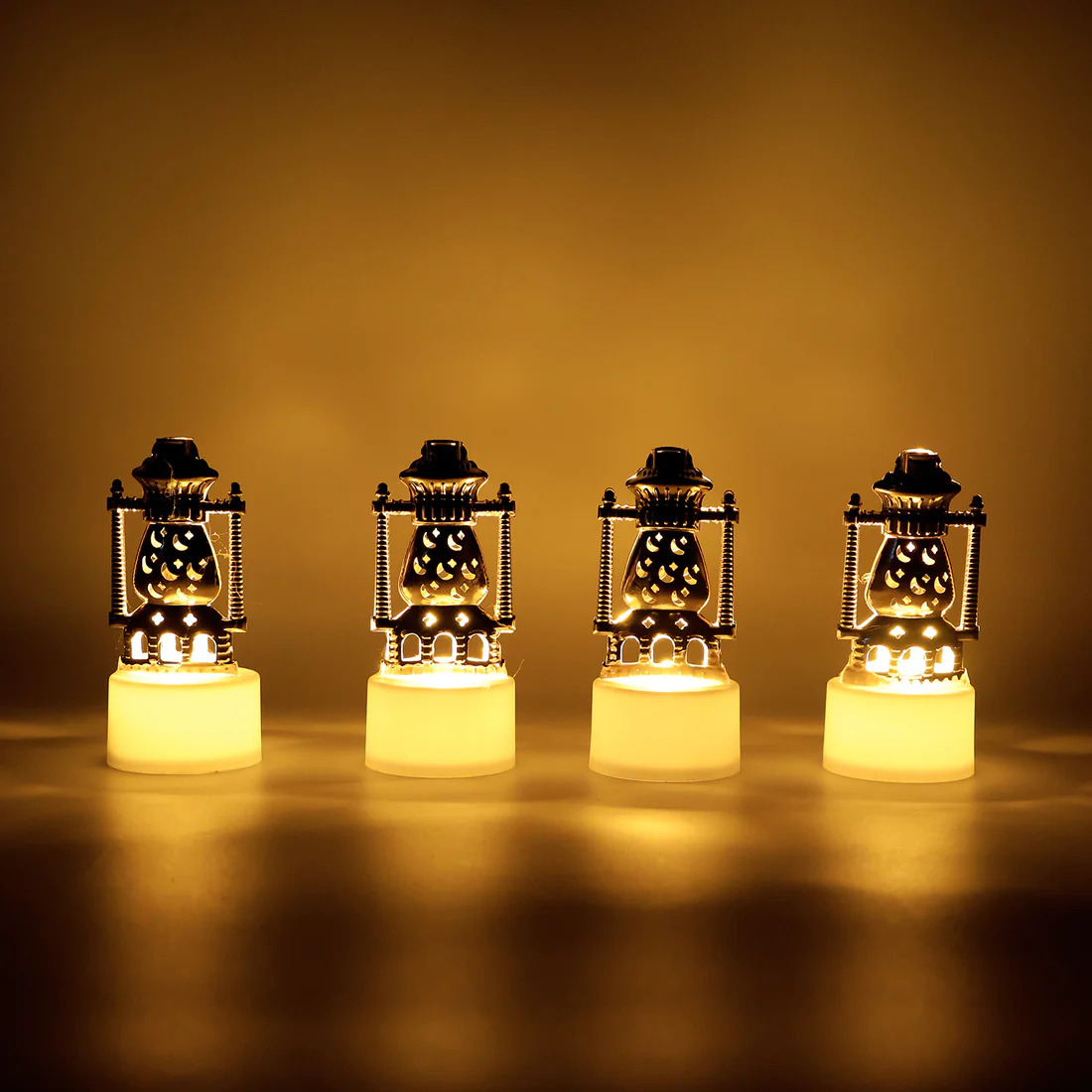 Mini Lantern Style Flameless LED Tealigh...