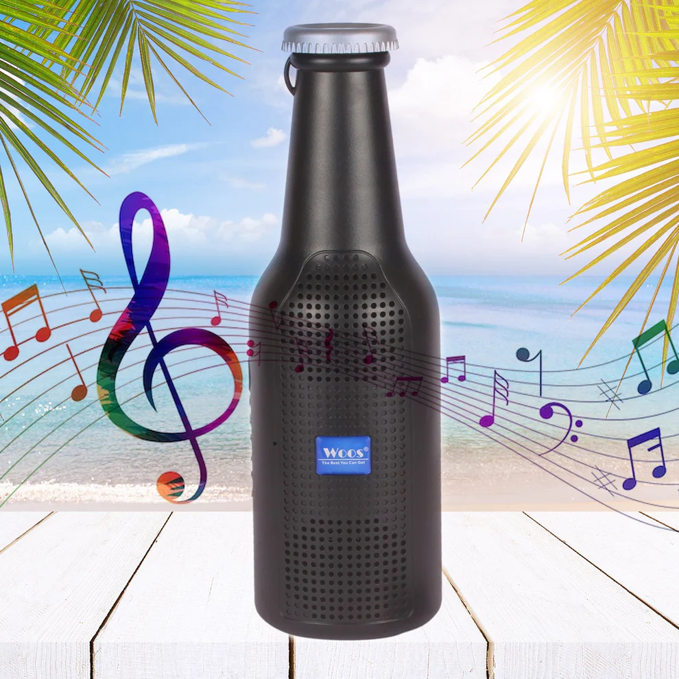 Bottle-Shaped Wireless Bluetooth Speaker...