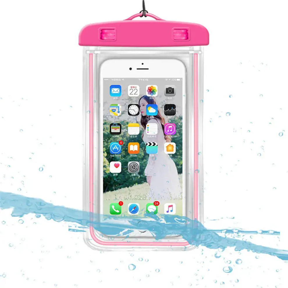 Waterproof Zip Lock Mobile Phone Pouch C...