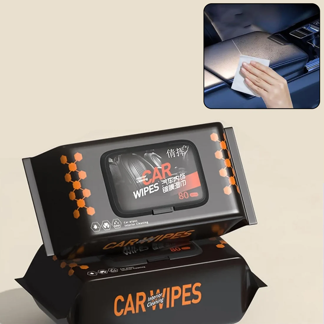 Car Dashboard Scratch Remover Tissue (80...