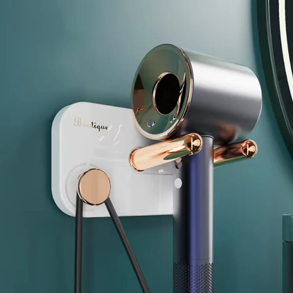 Wall Mount Hair Dryer Holder Self Adhesive