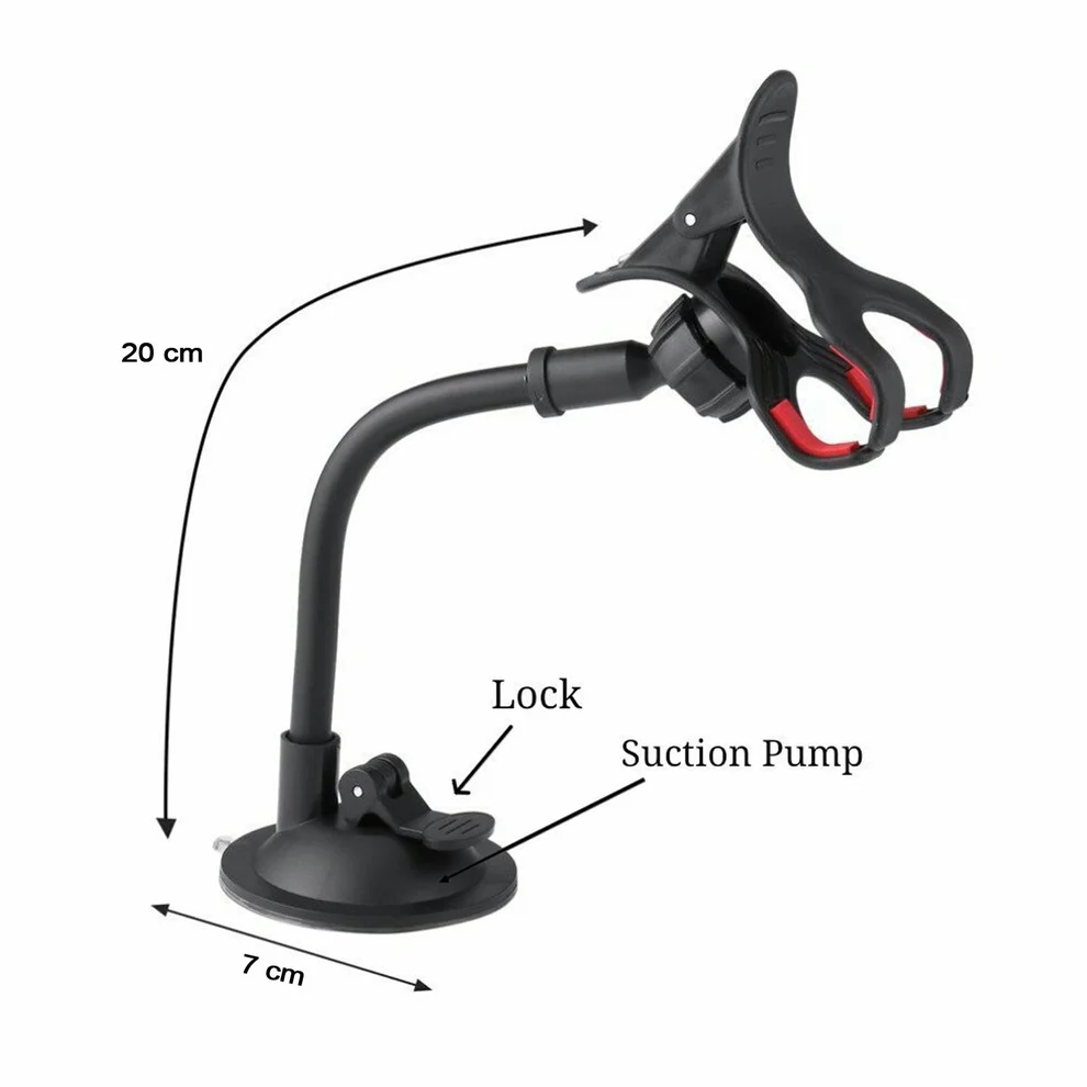 Flexible Mobile Stand with 360 Degree Adjustment