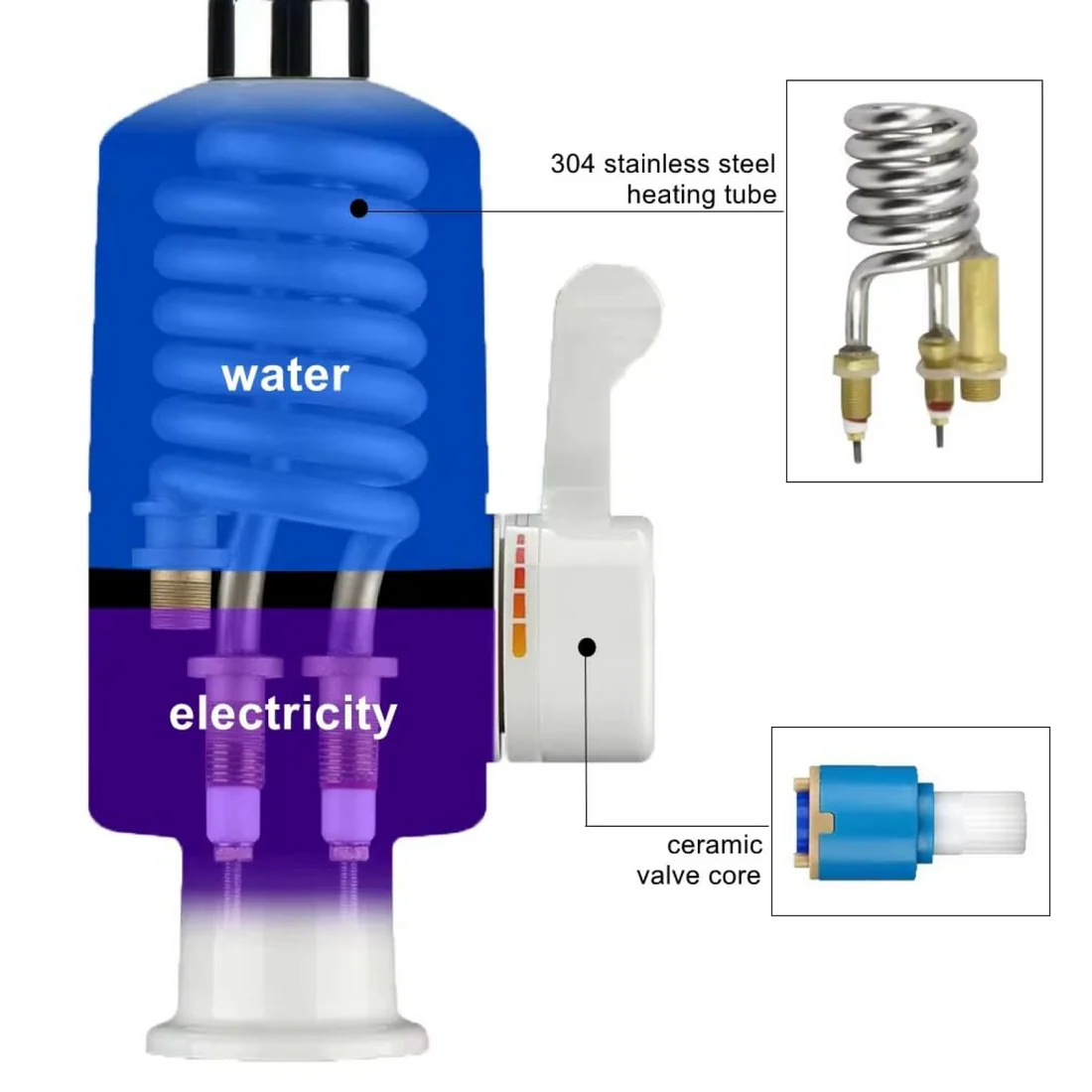 Instant Heating Electric Water Heater Tap