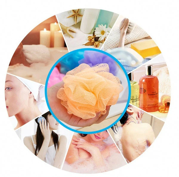 Round Bath Sponge Loofah Back Scrubber