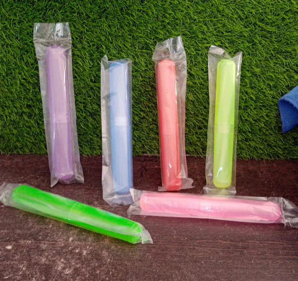 Plastic Travel Toothbrush Hygienic Case