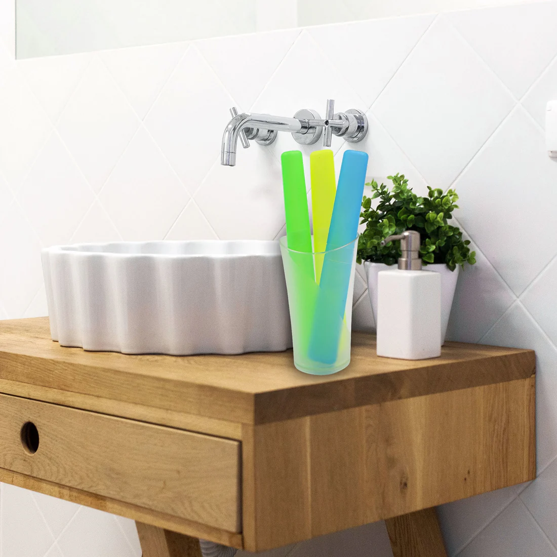 Portable Dust Proof Toothbrush Case Set of 4