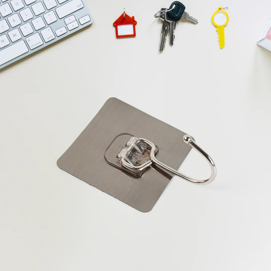 Large Stainless Steel Self Adhesive Wall Hook